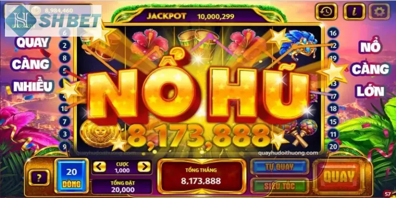 Các tựa game nổ hũ nổi bật đình đám trên thị trường